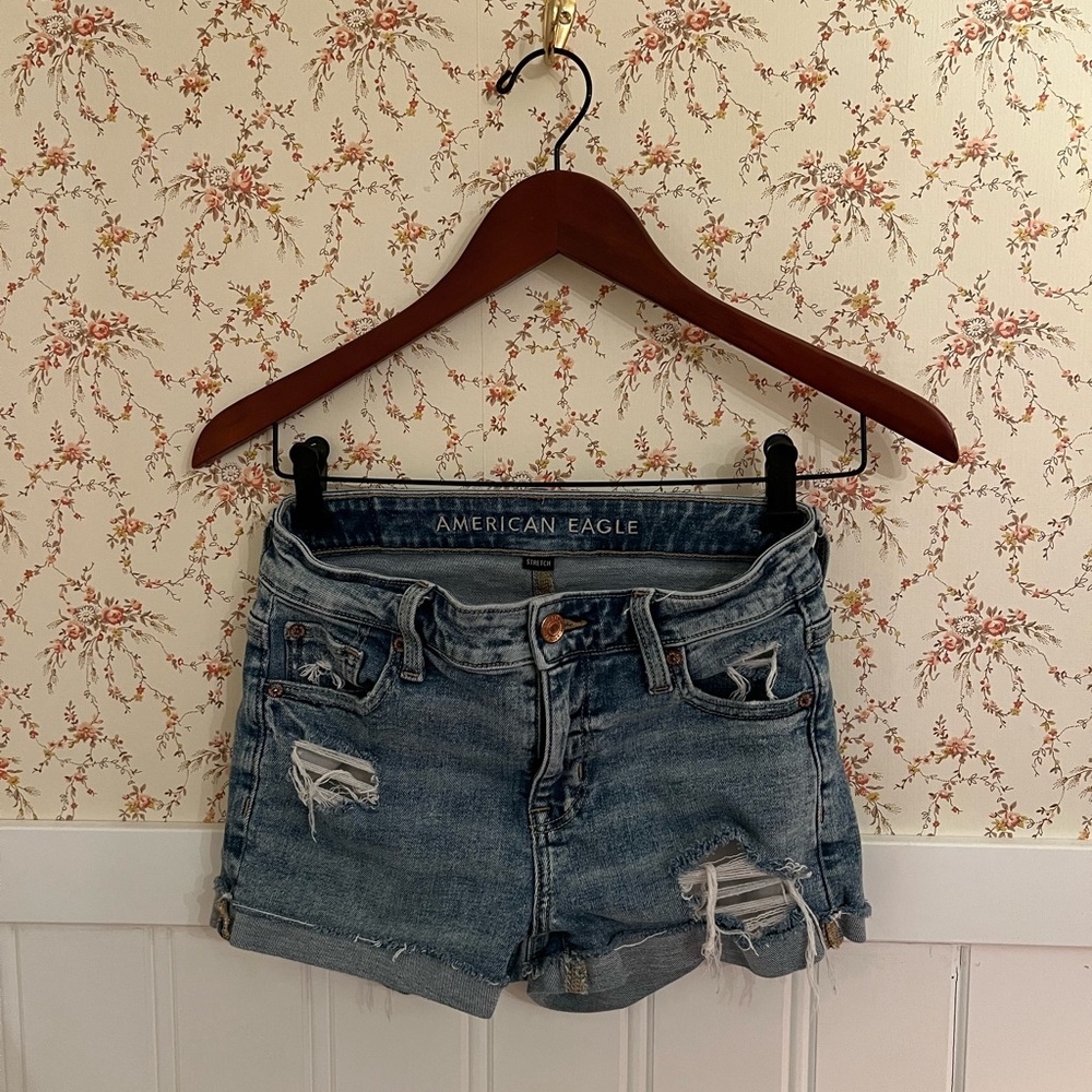 American Eagle jean shorts